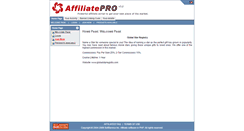 Desktop Screenshot of affiliate.globalstarregistry.com